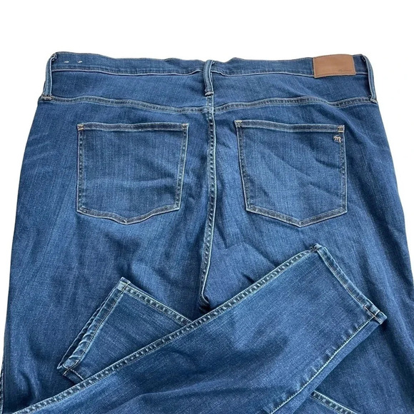 Madewell Skinny Jeans - 10 Inch High-rise • Size 36T (20)• Dark Wash - Picture 5 of 6
